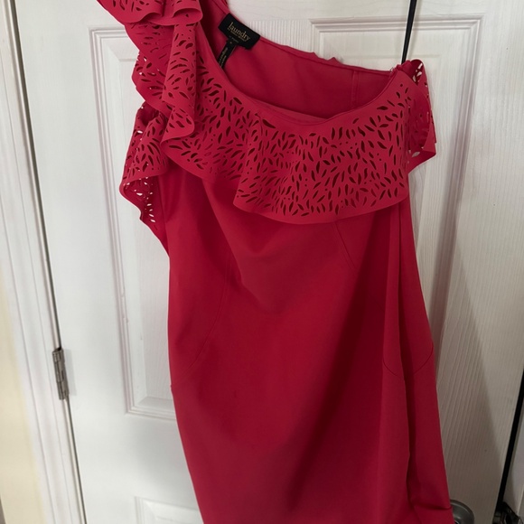 Laundry Coral Pink Cocktail Dress - Picture 5 of 5